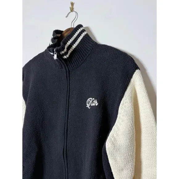 Kith Wyona Full Zip Varsity Sweater - Picture 3 of 5
